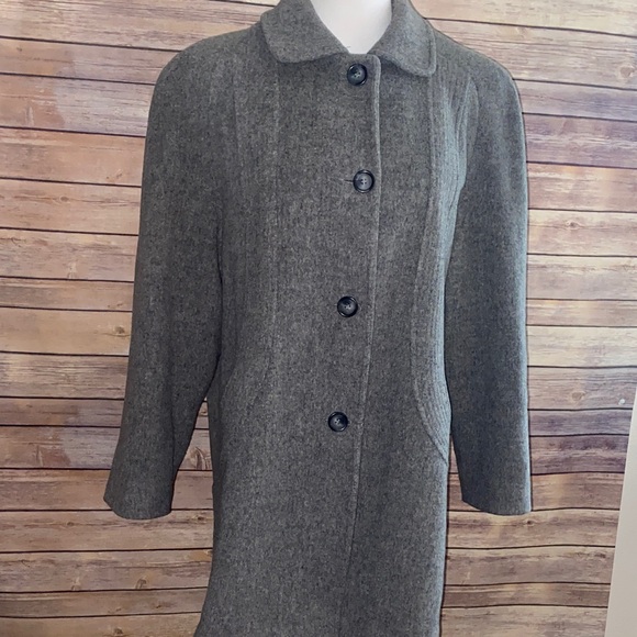 Bromley Collection Jackets & Blazers - Vintage Bromley Collection Wool Blend Jacket With Shoulder Pads